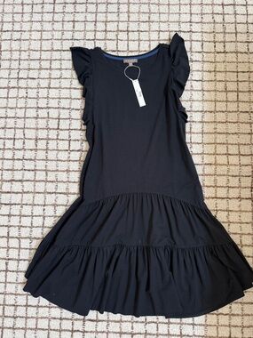 Black Mid Thigh Dress